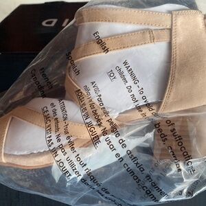 New!!!Nude wrap sandals